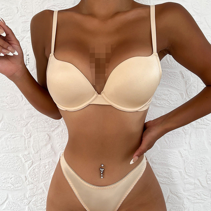 Women's Personalized Glossy Underwear Suit