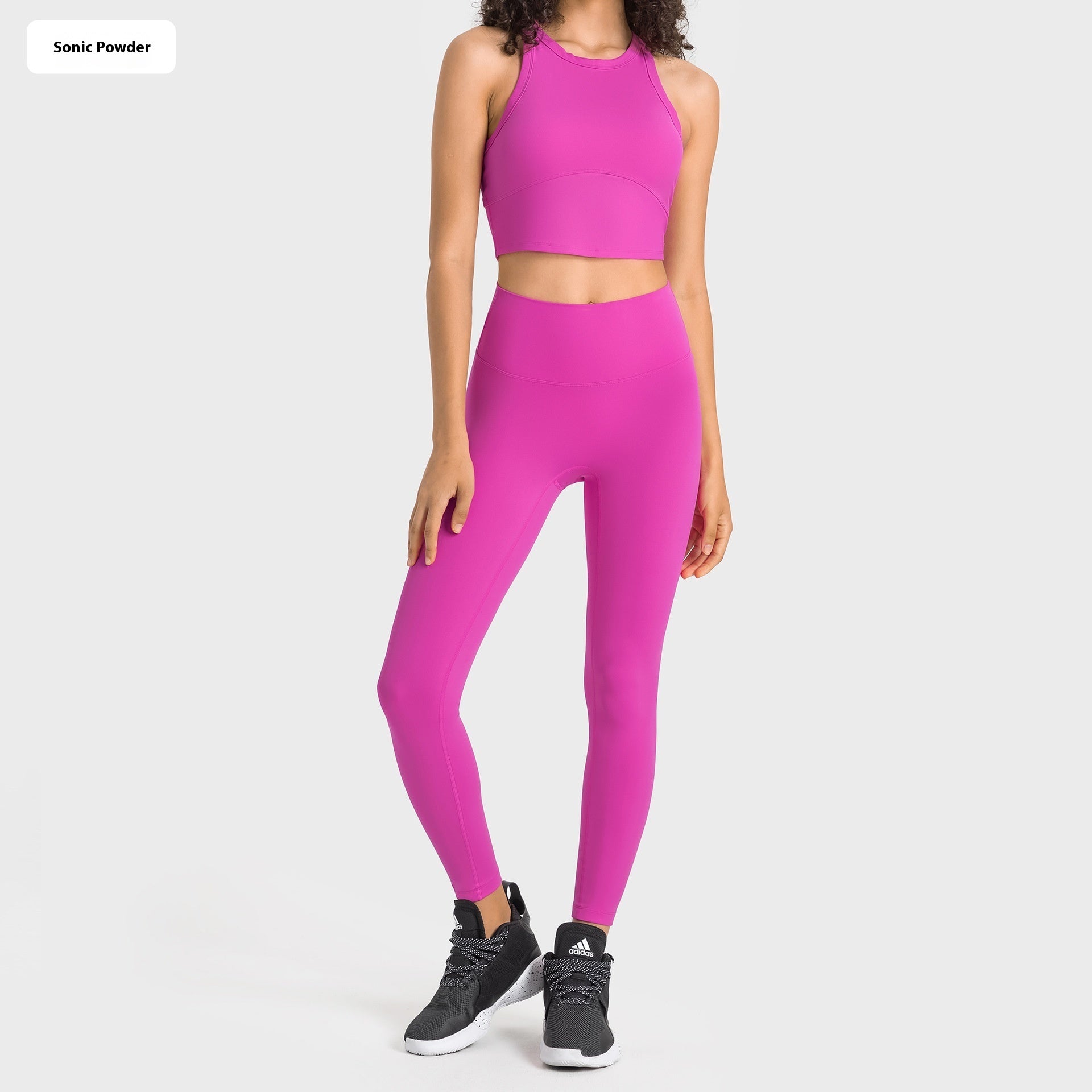 Elastic Yoga Clothes Suit Ankle-length Pants Vest